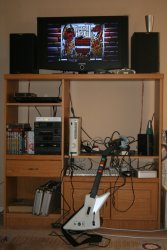 Guitar Hero II - Xbox + Controller + TV