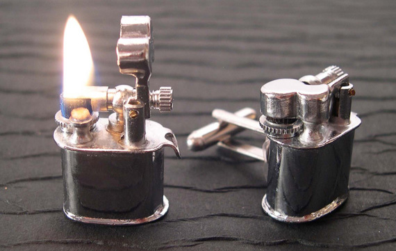 Vintage Lighter Cufflinks